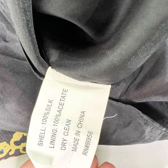 Shoshanna Strapless Mini Dress Womens 2 Multicolor Silk Fully Lined Gathered - Picture 8 of 11